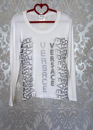 Лонгслів футболка з довгим рукавом versace1 фото