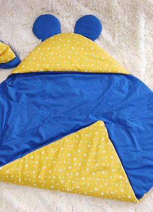 Конверт бавовняний на виписку та для прогулянок (весна-літо-осінь)2 фото