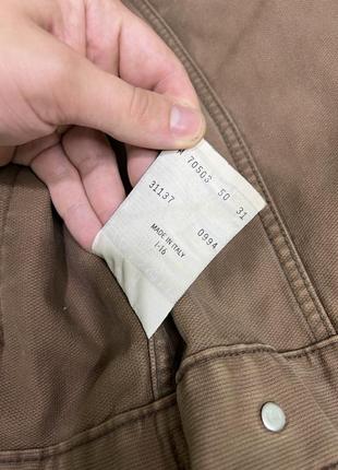 Куртка джинсовая винтаж levi’s made in italy оригинал размер m женская6 фото