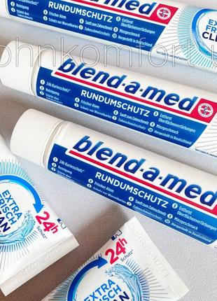 Зубная паста blend-a-med extra frisch clean1 фото