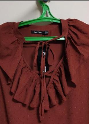 Шикарна шифонова блуза5 фото