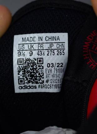 Кросівки adidas forum low black & red7 фото