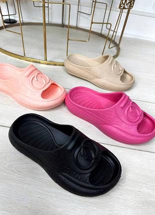 ❤️ стильные шлепанцы гу