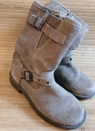 Замшеві ботінки