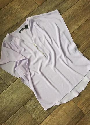 Лілова летить блуза