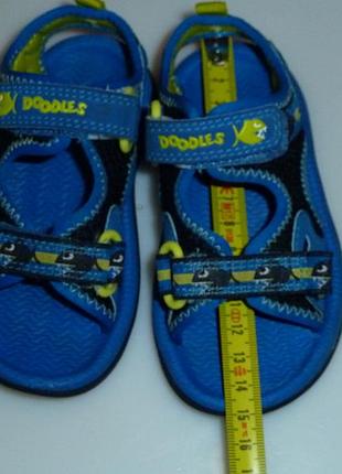 03/2018 clarks doodles босоножки р 21 (uk 5 f) стелька 13.5