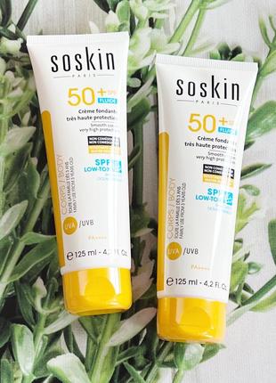 Солнцезащитный крем spf 50+soskin