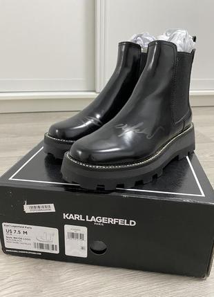 Демисезонные ботинки karl lagerfeld