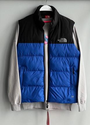 Жилетка the north face blue1 фото