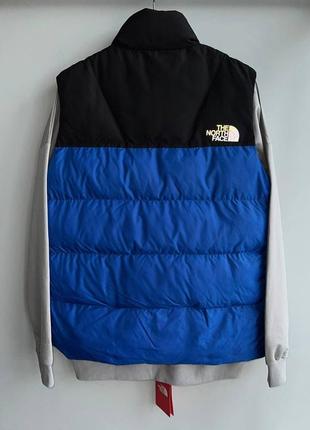 Жилетка the north face blue2 фото