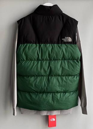 Жилетка the north face green6 фото