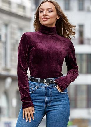 Гольф велюровий