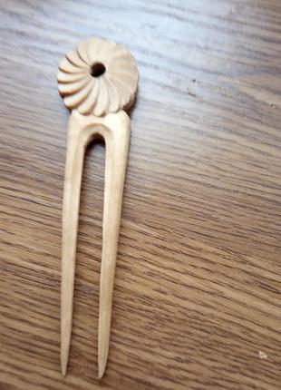 Шпилька для волосся дерево єтно