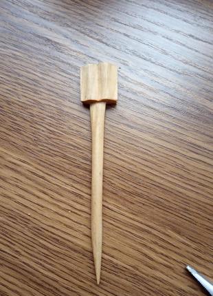 Шпилька для волосся дерево єтно