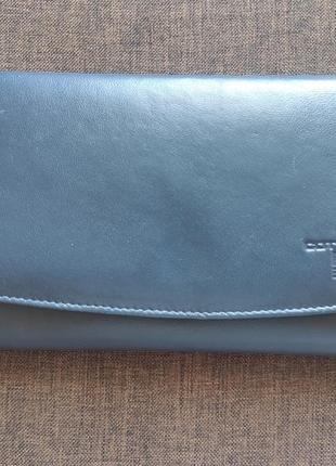 Кожаный кошелек cotton belt1 фото