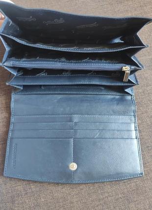 Кожаный кошелек cotton belt3 фото