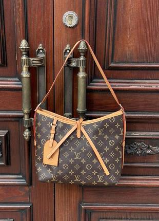 Сумка женская в стиле louis vuitton carryallmm brown/camel