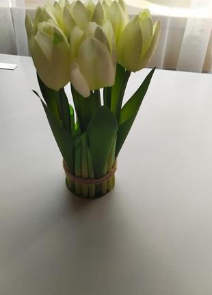 Декоративні тюльпани7 шт,19 см4 фото