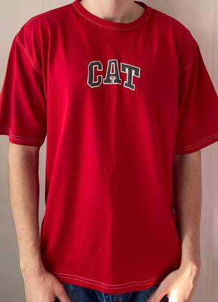 Чоловіча футболка cat бавовна