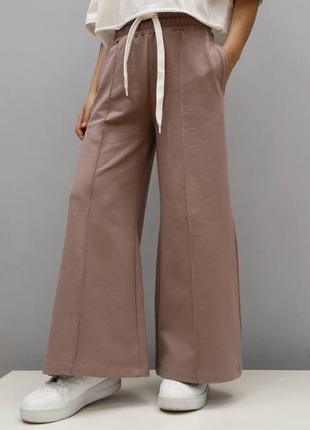Турецкие брюки палаццо на резинке