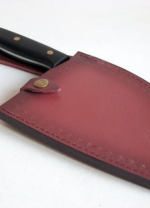 Butcher slicing knife сербский нож кованый9 фото