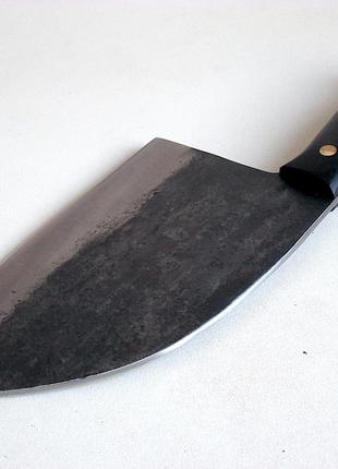 Butcher slicing knife сербский нож кованый1 фото