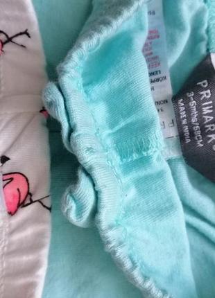 Шорты primark на 0-3 мес, 3-6 мес