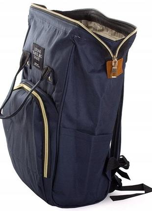 Рюкзак-сумка для мами 12l living traveling share синій3 фото
