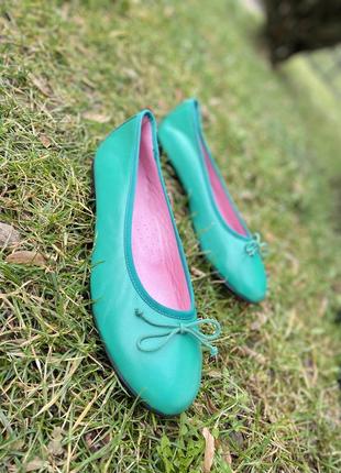 Балетки жіночі шкіряні 40 розміру (25 см)