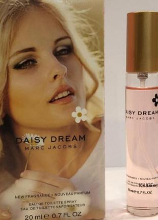 Женский мини-парфюм marc jacobs daisy dream 20 ml, марк джейкоб дейзи дремная тольятка