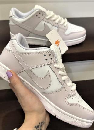 Купить женские кроссовки nike dunk low light pink, купит женккие кроссовки найк7 фото