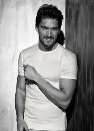 Футболка чоловіча enrico coveri et1210 молочний