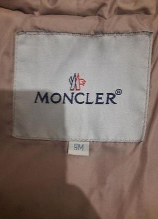 Комбинезон детский 9м.  "moncler"4 фото