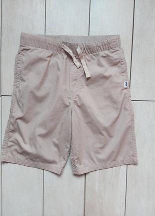Шорты из тканой хлопковой ткани