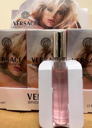 Мини-парфюм унисекс versace bright crystal 20 ml, версаче брайт кристалл1 фото