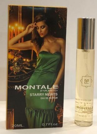 Мини-парфюм унисекс montale starry nights 20 ml, монталь старые найт