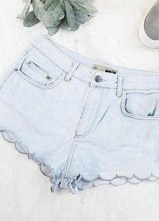 Topshop moto джинсовые шорты