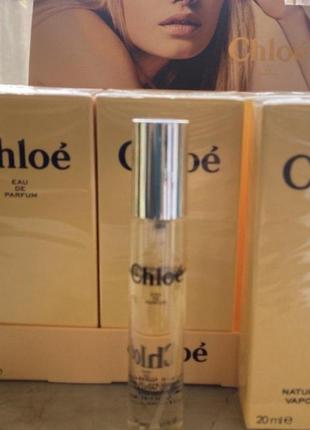 Мини-парфюм женский chloe eau de parfum 20 ml, хлоэ парфюм1 фото