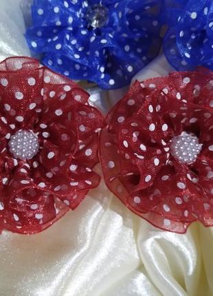 Заколочки для девочки. бантики на заколочках