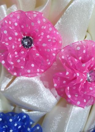 Заколочки для девочки. бантики на заколочках