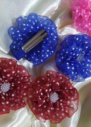 Заколочки для девочки. бантики на заколочках