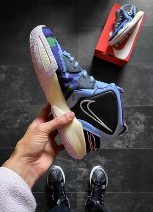 Кроссовки мужские баскетбольные nike kyrie 8 infinity aluminum сние, найк кари инфинити2 фото