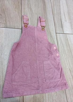 Вилветовый сарафан на девочку