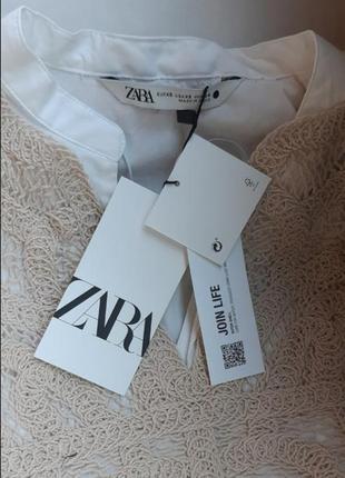 Zara -60% 💛 этно вязаное роскошное платье коттон стильное xs, s, м, l7 фото