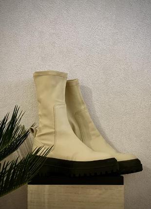 Сапоги zara женские