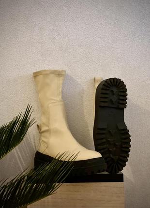 Сапоги zara женские