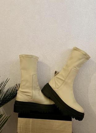 Сапоги zara женские