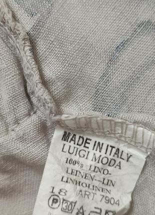 Miss sugar, италия леная рубашка бохо с карманами,4 фото
