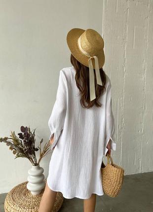 Жіноча муслінова сукня сорочка