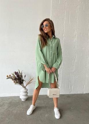 Жіноча муслінова сукня сорочка